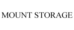 MOUNT STORAGE trademark