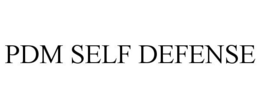 PDM SELF DEFENSE trademark