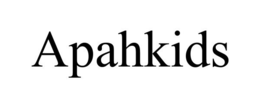 APAHKIDS trademark
