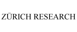 ZÜRICH RESEARCH trademark