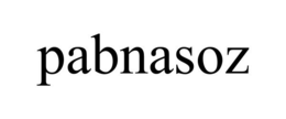 PABNASOZ trademark