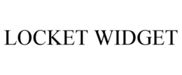 LOCKET WIDGET trademark