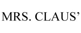 MRS. CLAUS' trademark
