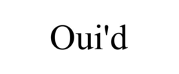 OUI'D trademark