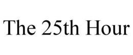 THE 25TH HOUR trademark