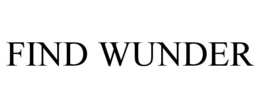 FIND WUNDER trademark