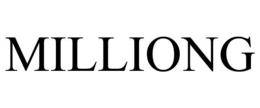 MILLIONG trademark