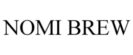NOMI BREW trademark