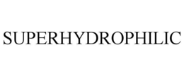 SUPERHYDROPHILIC trademark
