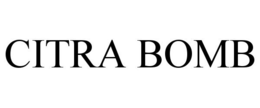 CITRA BOMB trademark