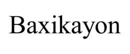 BAXIKAYON trademark