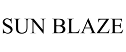 SUN BLAZE trademark