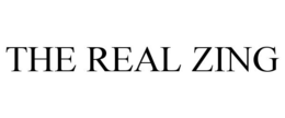 THE REAL ZING trademark