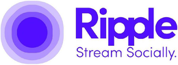 RIPPLE STREAM SOCIALLY. trademark