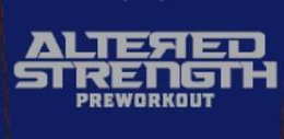 ALTERED STRENGTH PREWORKOUT trademark
