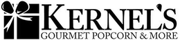 KERNEL'S GOURMET POPCORN & MORE trademark