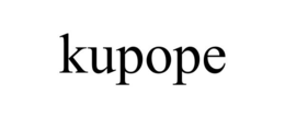 KUPOPE trademark