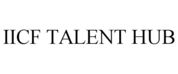 IICF TALENT HUB trademark