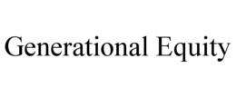 GENERATIONAL EQUITY trademark