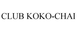 CLUB KOKO-CHAI trademark