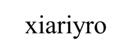 XIARIYRO trademark