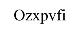 OZXPVFI trademark