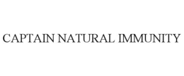 CAPTAIN NATURAL IMMUNITY trademark