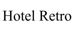HOTEL RETRO trademark