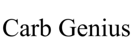 CARB GENIUS trademark