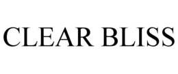 CLEAR BLISS trademark
