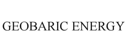 GEOBARIC ENERGY trademark