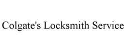 COLGATE'S LOCKSMITH SERVICE trademark
