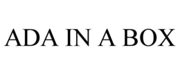 ADA IN A BOX trademark