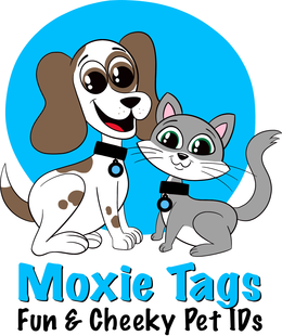 MOXIE TAGS FUN & CHEEKY PET IDS trademark