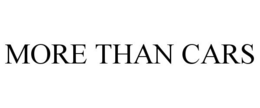 MORE THAN CARS trademark