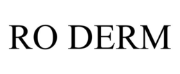 RO DERM trademark