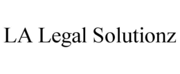 LA LEGAL SOLUTIONZ trademark
