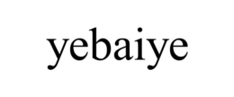 YEBAIYE trademark