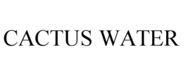 CACTUS WATER trademark