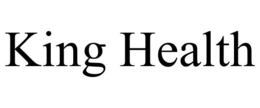 KING HEALTH trademark