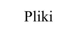 PLIKI trademark