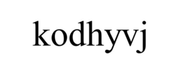KODHYVJ trademark