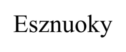 ESZNUOKY trademark