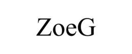 ZOEG trademark