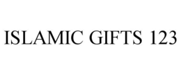 ISLAMIC GIFTS 123 trademark