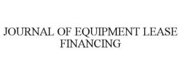 JOURNAL OF EQUIPMENT LEASE FINANCING trademark