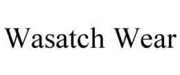WASATCH WEAR trademark