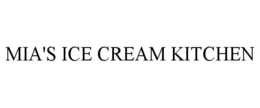 MIA'S ICE CREAM KITCHEN trademark