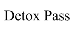 DETOX PASS trademark