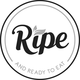 RIPE AND READY TO EAT trademark